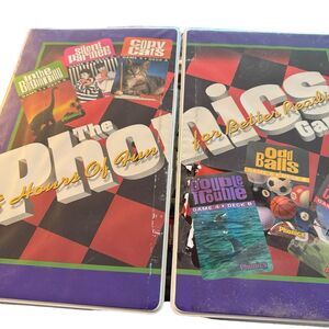 The Phonics Game For Better Reading VHS & Cassette‎ Set 90's